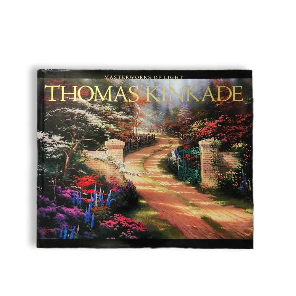 Vintage Thomas Kinkade Book Masterworks of Light Art Coffee Table Decor